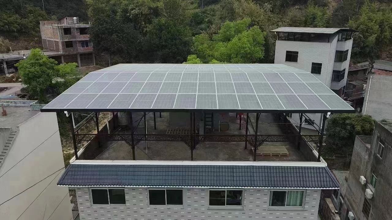 惠东15kw+10kwh自建别墅家庭光伏储能系统